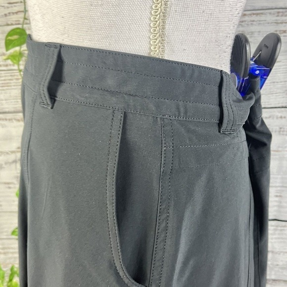 Eddie Bauer Skirt Skort size 8 Classic Black Short Swing Athletic Sports Modest - Picture 9 of 13